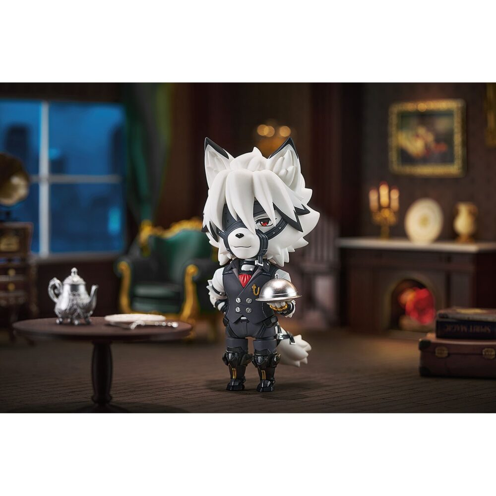 Von lycaon zenless zone zero nendoroid. Good smile arts shanghai presenta la figura de la línea nendoroid de von lycaon, líder de victoria housekeeping co. Del videojuego para móviles "zenless zone zero". Esta figura articulada mide aproximadamente 10 cm de altura e incluye un soporte transparente para exposición, 3x placas faciales intercambiables (estándar, sonriente y sorprendido), 1x juego de té, 1x autorretrato, 1x eous y otros elementos para recrear diversas escenas.