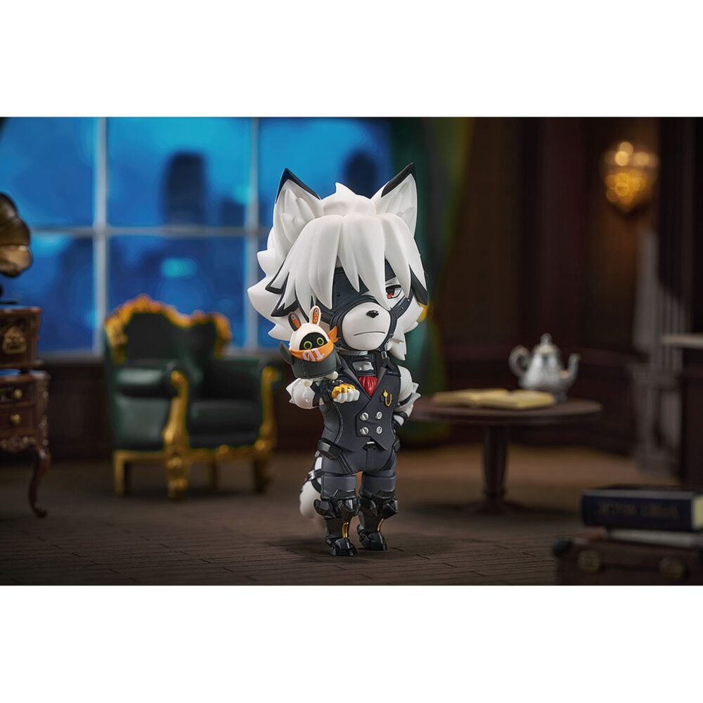 Von lycaon zenless zone zero nendoroid. Good smile arts shanghai presenta la figura de la línea nendoroid de von lycaon, líder de victoria housekeeping co. Del videojuego para móviles "zenless zone zero". Esta figura articulada mide aproximadamente 10 cm de altura e incluye un soporte transparente para exposición, 3x placas faciales intercambiables (estándar, sonriente y sorprendido), 1x juego de té, 1x autorretrato, 1x eous y otros elementos para recrear diversas escenas.