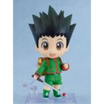 GON FREECSS: HUNTER EXAM HUNTER X HUNTER NENDOROID. Good Smile Company presenta dentro de su línea Nendoroid la figura articulada de Gon Freecss, protagonista del anime "Hunter x Hunter", vestido para realizar el Examen de Cazador. Incluye 3x expresiones faciales (alegre, de combate y preocupada) y varios accesorios como 1x mochila, 1x caña de pescar y piezas adicionales para múltiples poses. Mide 10 cm e incluye Soporte transparente para exposición.