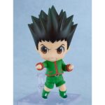 GON FREECSS: HUNTER EXAM HUNTER X HUNTER NENDOROID. Good Smile Company presenta dentro de su línea Nendoroid la figura articulada de Gon Freecss, protagonista del anime "Hunter x Hunter", vestido para realizar el Examen de Cazador. Incluye 3x expresiones faciales (alegre, de combate y preocupada) y varios accesorios como 1x mochila, 1x caña de pescar y piezas adicionales para múltiples poses. Mide 10 cm e incluye Soporte transparente para exposición.