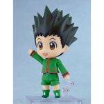 GON FREECSS: HUNTER EXAM HUNTER X HUNTER NENDOROID. Good Smile Company presenta dentro de su línea Nendoroid la figura articulada de Gon Freecss, protagonista del anime "Hunter x Hunter", vestido para realizar el Examen de Cazador. Incluye 3x expresiones faciales (alegre, de combate y preocupada) y varios accesorios como 1x mochila, 1x caña de pescar y piezas adicionales para múltiples poses. Mide 10 cm e incluye Soporte transparente para exposición.