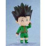 GON FREECSS: HUNTER EXAM HUNTER X HUNTER NENDOROID. Good Smile Company presenta dentro de su línea Nendoroid la figura articulada de Gon Freecss, protagonista del anime "Hunter x Hunter", vestido para realizar el Examen de Cazador. Incluye 3x expresiones faciales (alegre, de combate y preocupada) y varios accesorios como 1x mochila, 1x caña de pescar y piezas adicionales para múltiples poses. Mide 10 cm e incluye Soporte transparente para exposición.