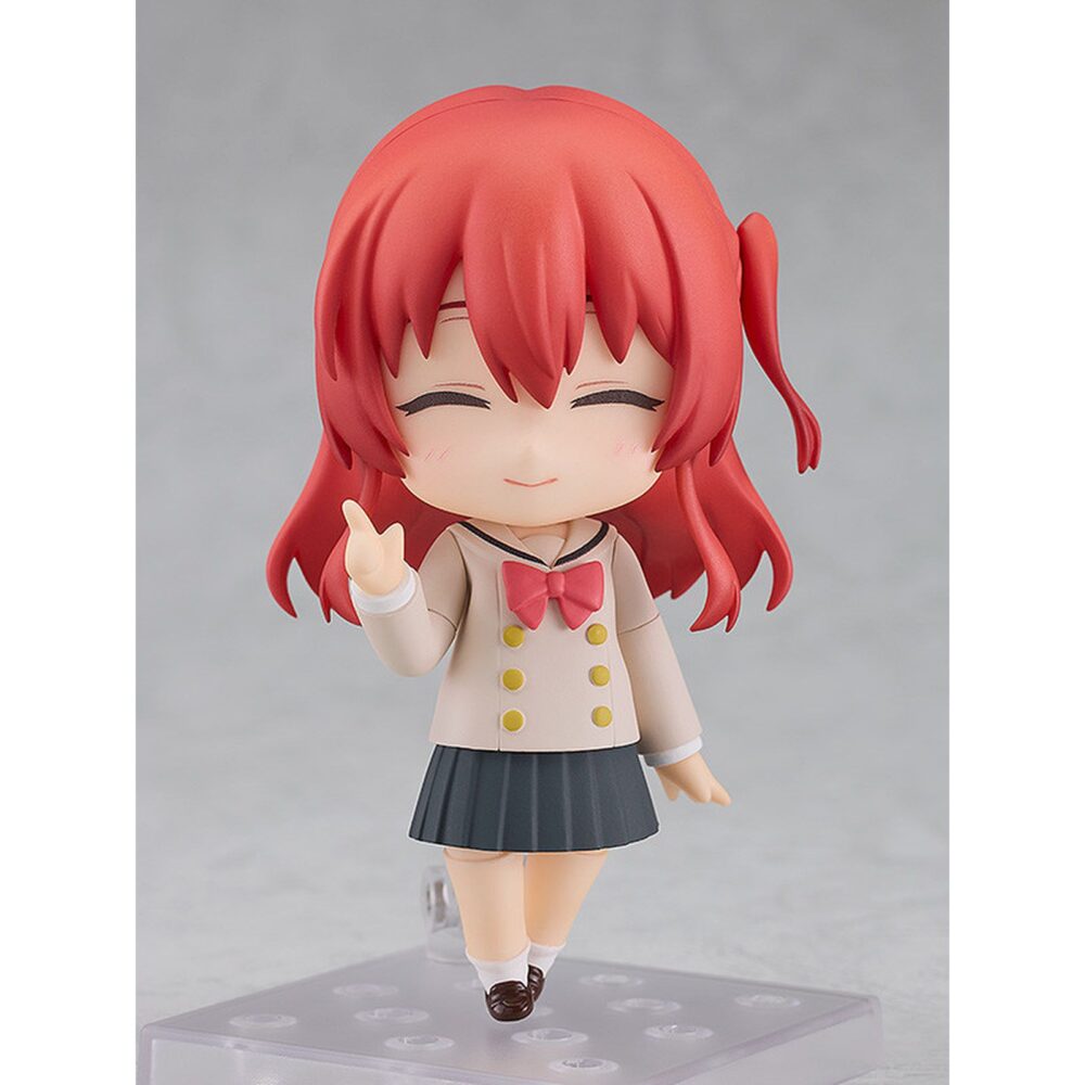 Ikuyo kita bocchi the rock nendoroid. Good smile company suma de nuevo a su catálogo de nendoroid la figura de ikuyo kita, vocalista y guitarrista de la banda kessoku en el anime "bocchi the rock! ". Viene con 3x caras intercambiables (sonriente, animada e impresionada), 1x guitarra, 1x smartphone, 1x para selfies y otros elementos para recrear poses diversas. Mide 10 cm e incluye base expositora transparente.