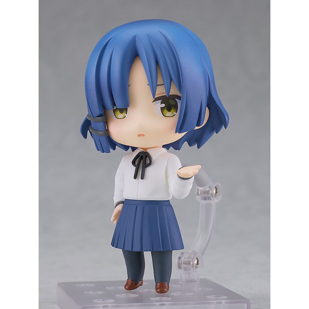 Ryo yamada bocchi the rock nendoroid. Good smile company vuelve a añadir a su colección nendoroid esta figura de ryo yamada, bajista de la banda kessoku en el anime "bocchi the rock! ". Incluye 3x expresiones faciales intercambiables (neutra, con desdén y comiendo hierba), así como varios accesorios: 1x bajo eléctrico, 1x rama de hierba y otras piezas opcionales para diferentes poses. Mide 10 cm de alto e incluye soporte transparente para exposición.