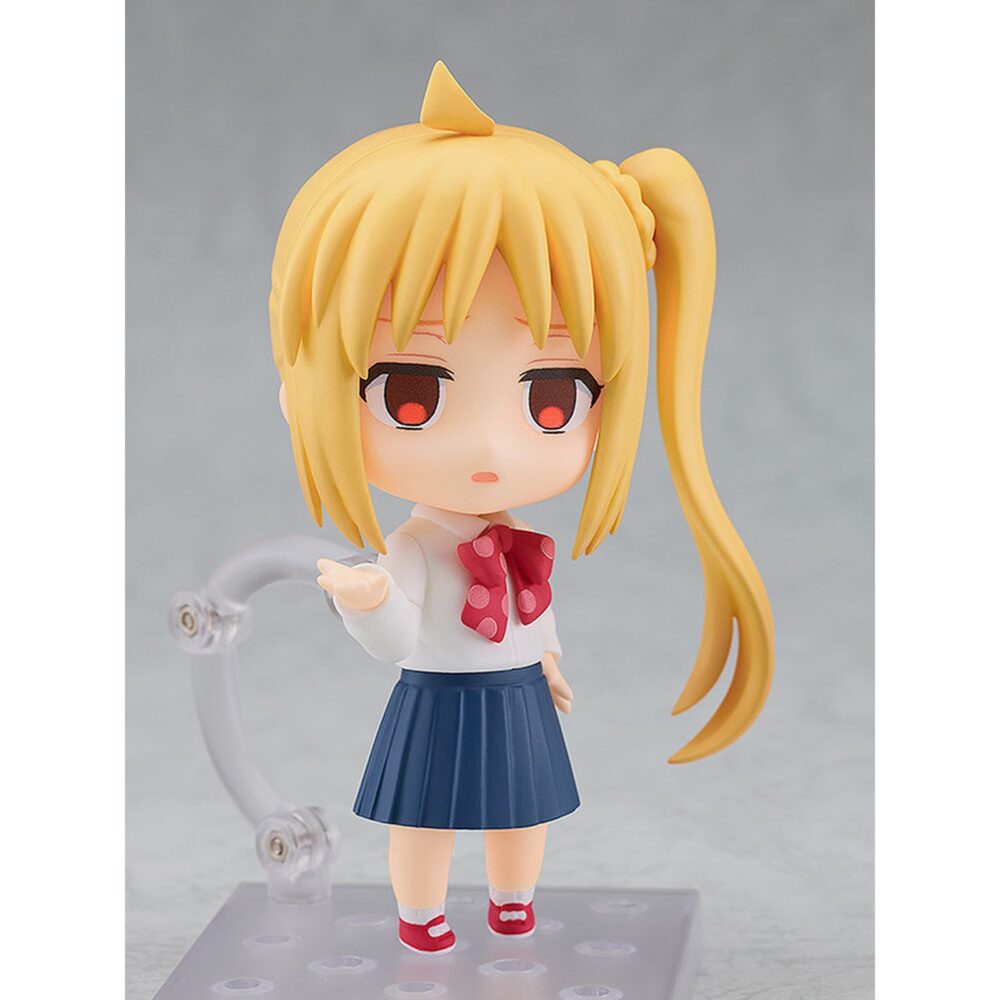 Nijika ijichi bocchi the rock nendoroid. Good smile company reintroduce en su línea nendoroid esta figura de nijika ijichi, baterista y líder de la banda kessoku en el anime "bocchi the rock! ". La figura articulada incluye 3x placas faciales (sonriente, confiada y exasperada) y varios accesorios: 1x batería completa, 1x silla, 1x parte inferior del cuerpo sentada y otros complementos para poses variadas. Mide aproximadamente 10 cm e incluye base expositora transparente.