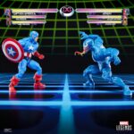 CAPTAIN AMERICA VS VENOM GAMERVERSE MARVEL LEGENDS. Hasbro añade a su línea Gamerverse de la colección Marvel Legends Series este pack doble de figuras de Capitán América y Venom, inspiradas en su aparición como luchadores en el videojuego “Marvel vs Capcom”. Miden 15 cm con un diseño retro y acabado premium.