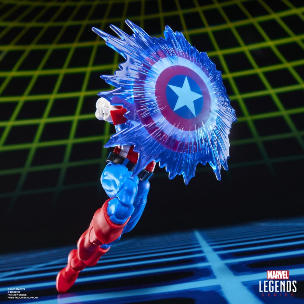 Captain america vs venom gamerverse marvel legends. Hasbro añade a su línea gamerverse de la colección marvel legends series este pack doble de figuras de capitán américa y venom, inspiradas en su aparición como luchadores en el videojuego “marvel vs capcom”. Miden 15 cm con un diseño retro y acabado premium.  