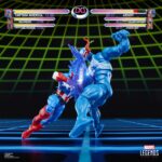 CAPTAIN AMERICA VS VENOM GAMERVERSE MARVEL LEGENDS. Hasbro añade a su línea Gamerverse de la colección Marvel Legends Series este pack doble de figuras de Capitán América y Venom, inspiradas en su aparición como luchadores en el videojuego “Marvel vs Capcom”. Miden 15 cm con un diseño retro y acabado premium.