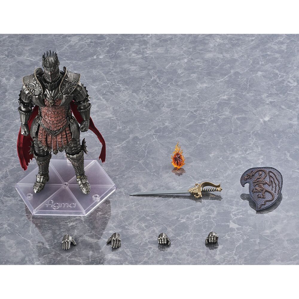 Arisen dragon´s dogma 2 figma. Max factory suma a la colección figma esta figura articulada de arisen, protagonista del videojuego "dragon's dogma 2". La figura mide aproximadamente 16 cm y viene con múltiples accesorios: 1x espada de la virtud, 1x escudo continental, 1x corazón en llamas y 4x manos intercambiables que permiten adoptar diferentes poses. Incluye soporte hexagonal transparente para exposición.