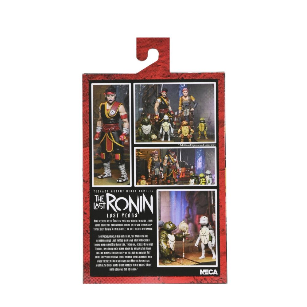 Ultimate casey marie with baby odyn & uno teebage mutant ninja turtles: the last ronin. De la serie de cómics de las tortugas ninja, ¡el último ronin: los años perdidos ! La historia de la primera misión del último ronin continúa mientras se revelan nuevos secretos del pasado de las tortugas. Vestida con su traje de sensei, ultimate casey marie se une al adorable bebé odyn y al travieso bebé uno. ¡estas figuras de acción neca de 18 cm, altamente detalladas y articuladas, presentan esculturas completamente nuevas! Los accesorios incluyen una fregona para odyn y manos y velas adicionales para casey marie en memoria de su familia fallecida. Viene en un empaque ideal para coleccionistas con ilustraciones originales del artista de el último ronin, ben bishop.