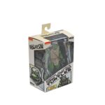 HUNTER LEO TEENAGE MUTANT NINJA TURTLES MIRAGE COMICS. Neca presenta la figura articulada Hunter Leo basada en los cómics originales de "Teenage Mutant Ninja Turtles"  de Mirage Studios. Esta figura mide 18 cm e incluye 1x arco, 1x carcaj para sus armas, 3x flechas, 1x espada, 4x manos intercambiables y 1x cuchillo. Se presenta en una caja con ventana con ilustraciones de Kevin Eastman.