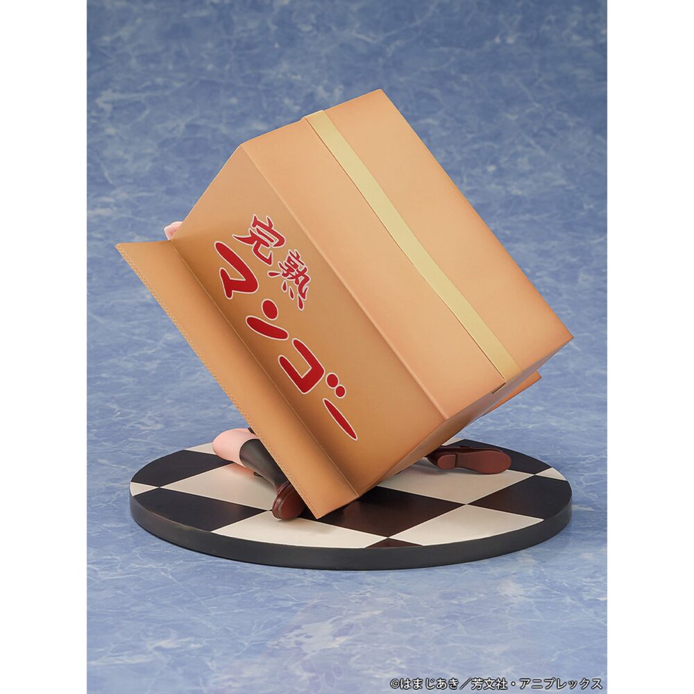 Hitori gotoh bocchi the rock 1/7. Del anime "bocchi the rock! " llega la estatua de hitori gotoh al catálogo de proof. Mide 16 cm a escala 1/7. Se muestra a hitori escondida dentro de una caja, sobre una base circular a cuadros blancos y negros. Fabricada en pvc y abs.