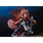 RAPHTALIA THE RISING OF THE SHIELD HERO 1/7. Proof presenta la figura a escala 1/7 de Raphtalia, inspirada en la 2ª temporada del anime "The Rising of the Shield Hero". Esta heroína se presenta en posición de ataque con su vestimenta de batalla, sobre una base en forma de escudo sobre salpicaduras de agua. Mide aproximadamente 27 cm y está fabricada en PVC.