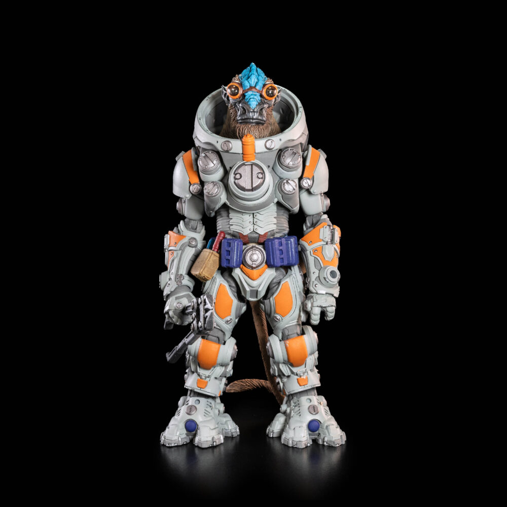Kogg (deluxe) cosmic legions: oxkrewe book. Mecánico del qorgonox, kogg ha demostrado ser de gran valor para los esfuerzos de supervivencia del oxkrewe en el planeta thraxxon. Por desgracia para kogg, las mismas habilidades que le han convertido en un miembro importante del oxkrewe también le han convertido en objetivo de una banda hostil de bandidos del páramo. Acompañando a los bandidos a su asentamiento con el fin de asegurar la liberación del oficial científico cautivo del oxkrewe, kogg aborda su transporte mientras se dirigen a la temida zona harrow - un tramo de paisaje implacable que separa las partes norte y sur de thraxxon. Sobrevivir al viaje a través de los harrows es sólo el primer desafío que le espera a kogg. Sabe que su fuerza se pondrá a prueba si consiguen llegar al asentamiento que sus secuestradores han llamado scapehaven. Kogg está resignado a hacer lo que sea necesario para rescatar a su compañero de tripulación, aunque para ello tenga que luchar contra todos los bandidos de los páramos de thraxxon.