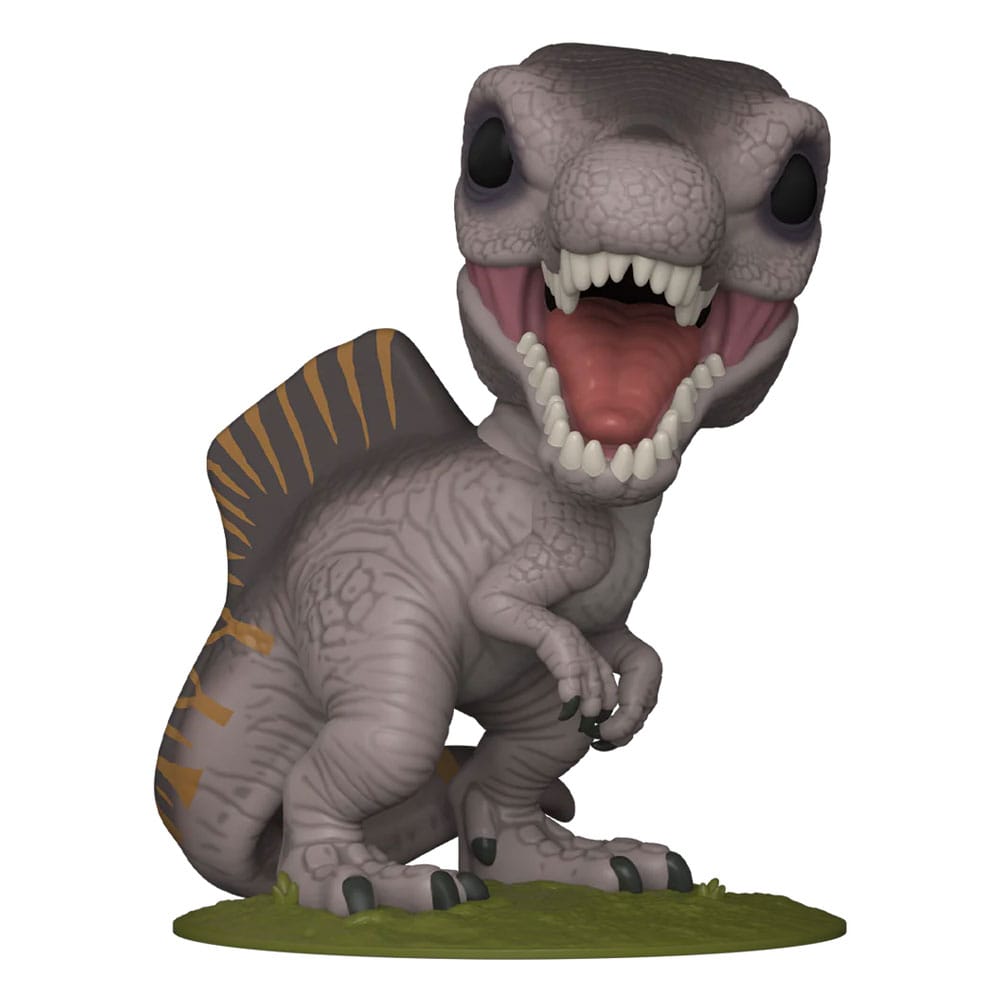 Spinosaurus jurassic world rebirth super sized funko pop. Figura de vinilo de la línea 'pop! ', tamaño aprox. 25 cm.