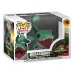 MOSASAURUS JURASSIC WORLD REBIRTH FUNKO POP. Figura de vinilo de la línea 'POP!', tamaño aprox. 9 cm.