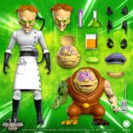 KARBUNKLE AND FRED BIKER MICE FROM MARS. El Dr. Karbunkle es un científico desquiciado y perverso, siempre inventando monstruosos dispositivos y pociones para su apestoso jefe plutarkiano, Lawrence Limburger. Experimenta frecuentemente con su excéntrico asistente, Fred el Mutante, usándolo como muñeco de prueba para todas las armas del caos masivo. Fred es un bicho raro desquiciado que disfruta siendo víctima de las pruebas científicas de Karbunkle, sin importar lo desquiciadas que sean. Estos dos lunáticos son una receta para el desastre: el dúo perfecto para frustrar cualquier intento de detener a los entrometidos Ratones Motoristas de Marte. Los Motoratones de Marte, también conocidos como "Biker Mice from Mars", es un emocionante viaje interplanetario lleno de aventura, velocidad y diversión. Esta serie animada, que debutó en la década de 1990, presenta a tres ratones intrépidos y motorizados que han dejado una marca indeleble en la cultura pop.