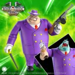 LIMBURGER BIKER MICE FROM MARS.  Lawrence Lactavius ​​Limburger, un intrigante con cara de pez y más apestoso que el queso mohoso, es el malvado líder plutarkiano del golpe de estado en Chicago. Disfrazado de empresario humano, Limburger ha engañado a los ciudadanos de Chicago haciéndoles creer que acabará con el crimen. En realidad, ordena a sus excéntricos secuaces, Greasepit y al Dr. Karbunkle, que desmantelen la ciudad de sus recursos naturales. Los Ratones Motoristas conocen la verdadera misión de Limburger: agotar los recursos de la Tierra para el Alto Presidente de su planeta natal, Plutark, tal como lo hizo en Marte. Si los Ratones Motoristas logran superar el hedor rancio de Limburger, ¡es hora de azotar a la gente! ¡Que alguien le traiga desodorante a este ladrón! Los Motoratones de Marte, también conocidos como "Biker Mice from Mars", es un emocionante viaje interplanetario lleno de aventura, velocidad y diversión. Esta serie animada, que debutó en la década de 1990, presenta a tres ratones intrépidos y motorizados que han dejado una marca indeleble en la cultura pop.