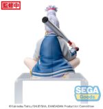 SEIKO DANDADAN PM PERCHING. Sega suma a su colección esta estatua de "Dandadan". Fabricada en PVC, tamaño aprox. 14 cm. Viene con una base.