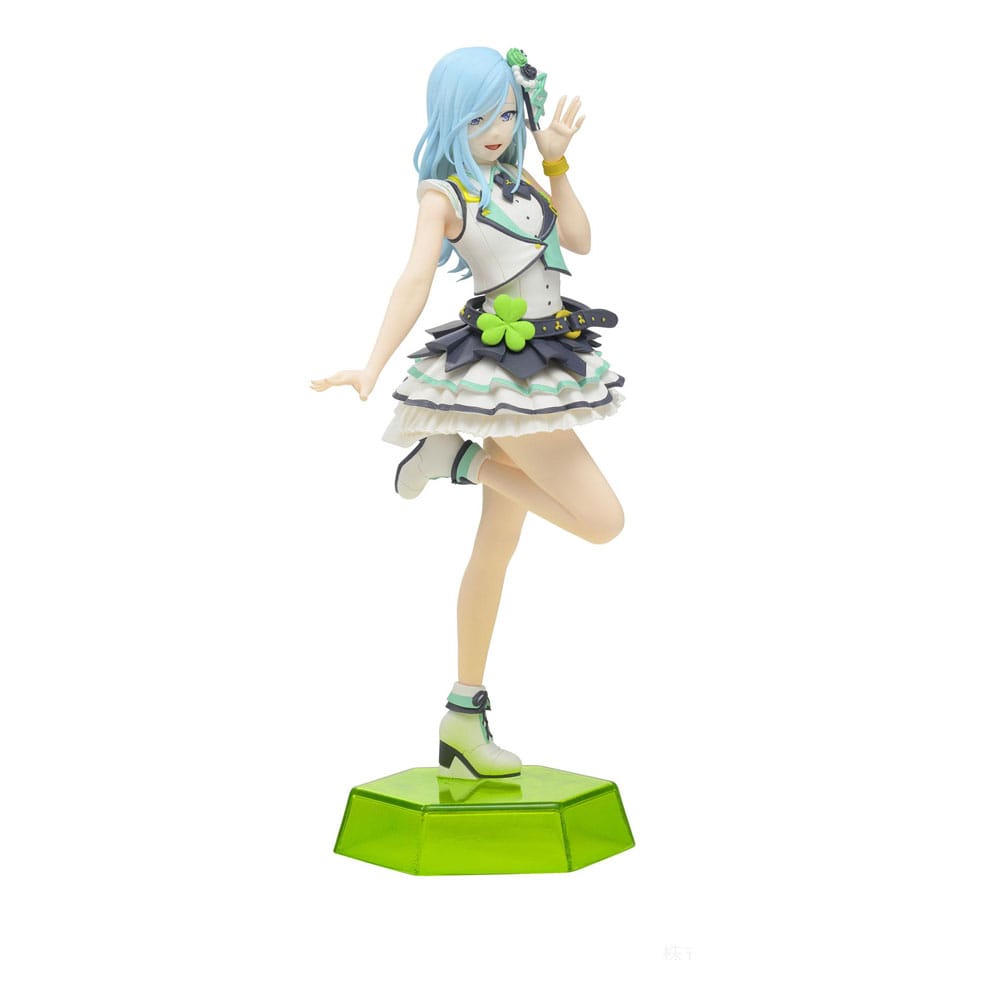 Hatsune miku: colorful stage! Estatua pvc desktop x decorate collections hinomori. Sega suma a su colección esta estatua de "hatsune miku: colorful stage! ". Fabricada en pvc, tamaño aprox. 16 cm. Viene con una base.