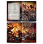 CHAOS BATTLETOME: BLADES OF KHORNE (ESPAÑOL) WARHAMMER AGE OF SIGMAR.  Los Filos de Khorne creen en la catarsis de la furia y el poder de la violencia. Estos adoradores de los Dioses del Caos mas iracundos renuncian a todo vestigio de cordura y nobleza en pro de derramar sangre y ofrendar masacres a su maestro. Los ejércitos del Dios de la Guerra solo ansían hacer arder los reinos y provocar masacres entre las cenizas. La furia se ha apoderado de ellos y los ha convertido en armas vivientes. Pocos pueden derrotar en combate a estos campeones asesinos, bendecidos con el oscuro favor de su dios mientras la sangre siga fluyendo. El Tomo de batalla Caos: Blades of Khorne es un libro esencial para coleccionistas y jugadores que quieran reclamar cráneos en los Reinos Mortales. Este sangriento tomo está repleto de perturbadoras ilustraciones, descarnado material de trasfondo y las reglas que necesitarás para hacer ofrendas al Dios de la Sangre. Dentro encontrarás hojas de unidad, regimientos y ejércitos de renombre, reglas de Sendero a la Gloria y Yunque de la Apoteosis, y una sección independiente de Punta de lanza que te ayudará a jugar disputadas partidas tácticas con tu colección. Este libro será tu guía para recorrer los Reinos Mortales dejando un sendero de muerte a tu paso, sea cual sea tu forma de coleccionar, pintar y jugar con los Filos de Khorne.