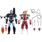 Pack de 2 figuras articulada de 16 cm de los personajes WAR MACHINE VS OMEGA RED 2 MARVEL LEGENDS SERIES GAMERVERSE de HASBRO