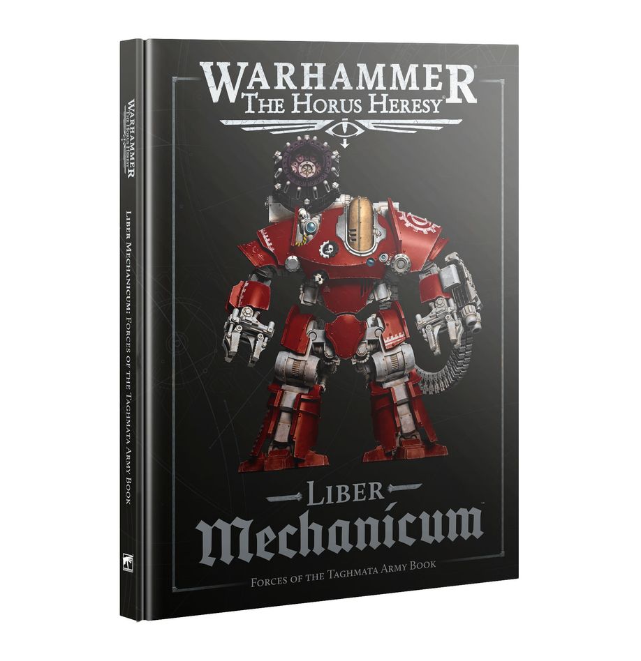 Liber mechanicum: forces of the taghmata army book (inglés) warhammer. Solo en inglés. The mysterious cult mechanicum of the 31st millennium march to war armed with esoteric and arcane science, hosts of battle-automata and cybernetic soldiers guided by the cold iron logic of their tech-priest overseers. The lords of mars command the technology that shaped the imperium and, as the horus heresy consumes the galaxy, wield their arsenal for both loyalist and traitor causes. This book is an essential guide for anyone who wants to command mechanicum armies in warhammer: the horus heresy. It contains the rules you need to field the various deadly and esoteric machines and troops of the taghmata omnissiah, whether they are loyal to the emperor or the warmaster. It includes detachments, wargear, and special rules which make the mechanicum a unique force on the tabletop.