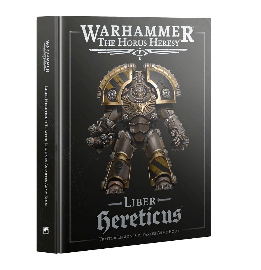 Liber hereticus: traitor legiones astartes army book (inglés) warhammer. Solo en inglés. The space marine legions of the 31st millennium field a diverse and formidable range of genetically enhanced warriors and advanced war machines superior to any other military force in the galaxy. As an age of darkness falls across the stars and the fires of rebellion rage out of control, the armies used to forge the imperium turn upon each other in an apocalyptic civil war – the horus heresy. This book is an essential guide for anyone who wants to command a traitor legiones astartes force in warhammer: the horus heresy. It contains the rules you need to field the vast panoply of units available to traitor forces, from core squads, vehicles, and weapons shared by every space marine legion to specialist rules for each of the traitor legions – including detachments, unique wargear, signature units, and their legendary primarchs.