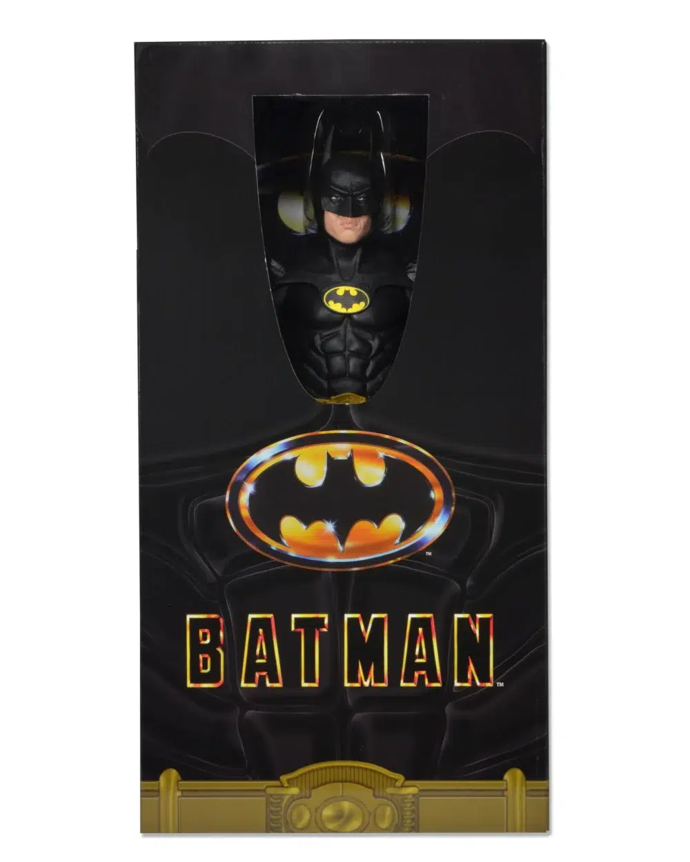 Batman (michael keaton) batman 1989 1/4.  basada en la icónica película de 1989 que definió a batman para la generación moderna. Tenemos el honor de presentar esta figura posable de 18" de alto con el parecido de michael keaton, cinturón multiusos, batarang, pistola de agarre, manos intercambiables y mucho más. Con más de 20 puntos de articulación, detalles increíbles y una capa de tela real. Imprescindible para los fans y coleccionistas de batman.