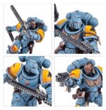 BLOOD CLAWS SPACE WOLVES. Los Garras Sangrientas, guerreros jóvenes y fogosos llenos de agresivo entusiasmo, ansían demostrar su valía en batalla. Se lanzan de cabeza contra el enemigo con un fervor implacable, a caballo entre el heroísmo puro y la temeridad. Con este kit multicomponente de plástico puedes montar 10 Garras Sangrientas, jóvenes guerreros para tu ejército de Lobos Espaciales de Warhammer 40,000. Con más valor y furia que sentido común, se lanzan a la refriega sin pensar en su propia seguridad, perfectos para romper las líneas enemigas y desplegar un estilo de juego agresivo. El kit incluye piezas para montar un Líder de Manada opcional, que puede estar armado con una espada sierra, espada de energía, hacha de energía o garra relámpago en una mano, y llevar la otra mano libre o portar una pistola de plasma o una pistola bólter. Puedes elegir entre tres cabezas, una de ellas con casco y dos descubiertas, dos iconos para la mochila y tres hombreras, una con el sello de la Gran Compañía de Ragnar Pelaje Negro, una para la de Logan Grimnar, y una en blanco. El kit contiene 24 cabezas y 22 hombreras, todas intercambiables entre toda la escuadra, al igual que las armas. También contiene 14 fundas de filoarma, 16 pistoleras y cuatro collares de colmillos de lobo para personalizar todavía más tus miniaturas.