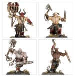 REGIMENT OF RENOWN: THE RED REVELATION WARHAMMER AGE OF SIGMAR. Toda una vida de matanzas ha llevado a Zarxor Ojo Infernal a perseguir un único objetivo: experimentar la batalla en todas sus formas y vislumbrar el verdadero rostro del Dios Rojo. Lo siguen quienes comparten su afán apocalíptico, mortales arrastrados a la locura de la batalla por la oratoria del predicador. Con este kit puedes montar La Revelación Roja, un regimiento de renombre para tus ejércitos de Discípulos de Tzeentch, Agusanados de Nurgle, Hedonitas de Slaanesh, Esclavos de la Oscuridad o Skaven de Warhammer Age of Sigmar. También es perfecta para empezar una nueva colección o ampliar tu ejército de Filos de Khorne de una forma más económica que comprando los kits por separado. Lidera la fuerza un Sacerdote Carnicero, rebosante de poder y armado con una enorme hacha a dos manos, que se lanza al combate para reclamar cráneos. Lo siguen una unidad de Saqueasangres y otra de Siegacráneos armados hasta los dientes.