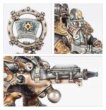 SPEARHEAD: KHARADRON OVERLORDS – GRUNDSTOK TRAILBLAZERS WARHAMMER AGE OF SIGMAR . Los Pioneros Grundstok protegen las flotas celestes del gran imperio Kharadron, pero esa no es su única función. Para quienes pueden costear sus honorarios, los equipos de Pioneros Grundstok son una vanguardia excelente, capaces de localizar objetivos y mantener su posición antes de la llegada de la flota principal. Si quieres reclamar tu botín en los Reinos Mortales, esta caja es la forma ideal de empezar una nueva colección de Altos Señores Kharadron (o de ampliar tu ejército) y ahorrar dinero en comparación con la compra de los kits por separado. Una Cañonera Grundstok voladora apoya a la fuerza atrayendo la atención, absorbiendo fuego enemigo y eliminando objetivos prioritarios con sus armas pesadas. Los Endrimecánicos, extremadamente móviles, están siempre donde más se les necesita, mientras que los Atronadores Grundstok, fuertemente blindados, aportan un poder de fuego letal mientras mantienen sus posiciones. Lidera toda esta fuerza un Endrintendente con armadura dirigible. Estas miniaturas forman una fuerza de Punta de lanza completa, lo que significa que en nada de tiempo podrás lanzarte a jugar partidas tácticas e intensas y hacer cumplir el Código Kharadron.