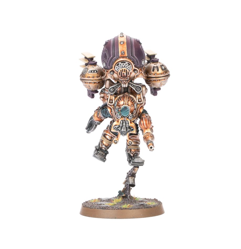 Null-khemist warhammer age of sigmar. El anulquimista, envuelto de pies a cabeza en un traje antimagia que funciona con aéter, puede exponerse a los entornos más hostiles de los reinos mortales. Los hechizos y proyectiles arcanos petardean fallidamente ante sus emisores de gas nulo, y cualquiera tan necio como para acercársele demasiado acaba con sus extremidades aplastadas por un cepo neumático. Con este kit multicomponente de plástico puedes montar un anulquimista, un poderoso guerrero volador para tus ejércitos de altos señores kharadron de warhammer age of sigmar. Estos asesinos, especializados en eliminar sacerdotes y magos enemigos con sus extintores de gas nulo y cepos de prospección, son rápidos, difíciles de eliminar y excelentes para liderar una carga agresiva junto a otros elementos aéreos de tu fuerza. El kit contiene 21 piezas de plástico y 1 peana redonda citadel de 40 mm.