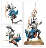 SPEARHEAD: IDONETH DEEPKIN – AKHELIAN TIDE GUARD WARHAMMER AGE OF SIGMAR. Los reyes y reinas akhelianos cabalgan la corriente hacia la batalla acompañados siempre por una Guardia Mareal compuesta por sus mejores guerreros. Pese a su prodigiosa destreza marcial, estos mascarones de proa del ejército de Idoneth son demasiado vitales para dejarlos desprotegidos. Tanto guardaespaldas akhelianos como guerreros namarti están preparados para interponer sus cuerpos y sus bestias en el camino de cualquier golpe dirigido a su señor. Si quieres incursionar en los Reinos Mortales y reclamar las almas de los vivos, esta caja es la forma perfecta de comenzar una nueva colección de Profundos Idoneth o de ampliar tu ejército de una forma más económica que comprando los kits por separado. Un valiente Rey Akheliano lidera la fuerza, preparado para enfrentarse al enemigo en combate. Tras él llegan unidades de élite a lomos de anguilas y preparados para hacer trizas al enemigo con espadas y colmillos. La fuerza la completa una unidad de Saqueadores Namarti, que toman objetivos y descargan una lluvia de flechas sobre el enemigo. Estas miniaturas forman una Punta de lanza completa, haciendo que puedas ponerte a jugar partidas reñidas y tácticas nada más abrir la caja y lanzar tu próxima incursión desde las profundidades.