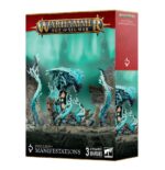 IDONETH DEEPKIN: MANIFESTATIONS WARHAMMER AGE OF SIGMAR. Las Manifestaciones de los Profundos Idoneth llevan los horrores de las profundidades a los Reinos Mortales. Conjurado a través de un ritual elemental y fortalecido por los espíritus del océano, un Encarnado de las Profundidades es una destructora tempestad que cobra forma física. Extendiéndose con serpenteantes Zarcillos Abisales, atrapa a sus presas y las atrae inexorablemente, ahogándolas en su masa turbulenta. Con este kit multicomponente de plástico puedes montar un Encarnado de las Profundidades y dos Zarcillos abisales para tus ejércitos de Profundos Idoneth de Warhammer Age of Sigmar. Estas Manifestaciones te dan nuevas opciones tácticas para pillar desprevenidos a tus oponentes y desbaratar sus planes. El poderoso Encarnado de las Profundidades es capaz de aplastar incluso a los enemigos más duros, hostigando a las unidades enemigas con las afiladas puntas de sus serpenteantes zarcillos.