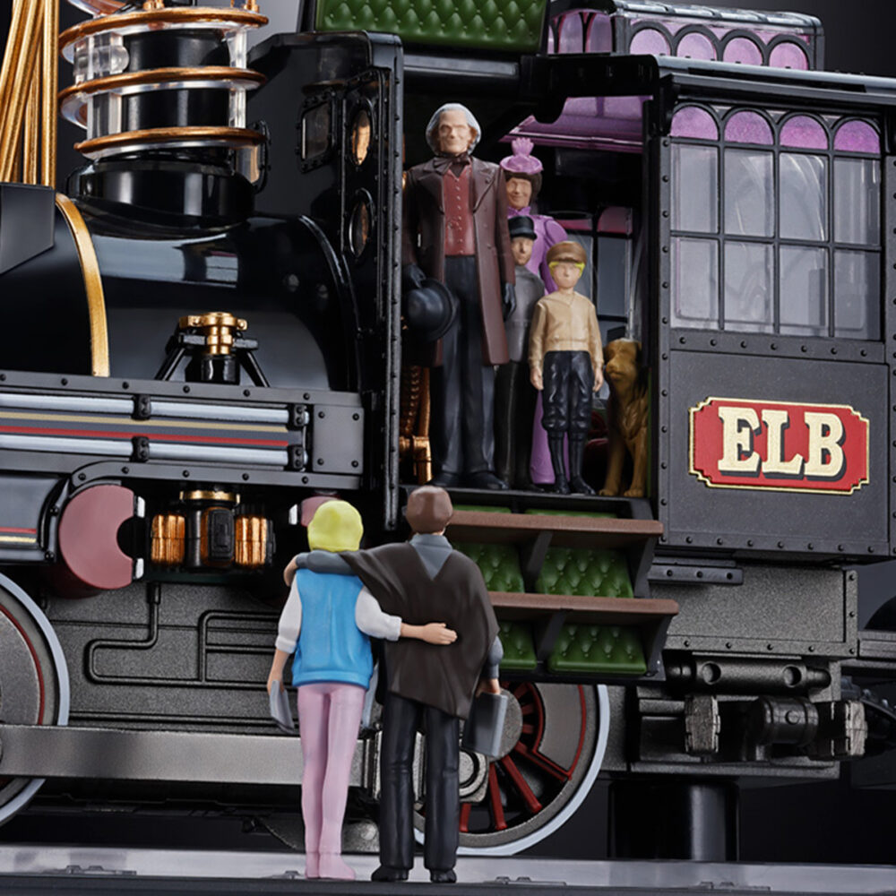 Time train back to the future iii chogokin - imagen 9