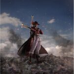 DRACULE MIHAWK ONE PIECE SH FIGUARTS. Se une a la colección S.H. Figuarts de Tamashii Nations esta figura Collectors Shop de Dracule Mihawk (también conocido como Ojos de Halcón), el pirata con el título del espadachín más fuerte del mundo. Mide unos 16,5 cm y está basada en su aparición en el anime “One Piece”. Incluye 3x manos izquierdas, 4x manos derechas, 1x manos unidas, 3x expresiones faciales, 1x pieza con el cabello, 1x espada Yoru y 1x expositor original. Como bonus cuenta con placas faciales para MONKEY D. LUFFY -ROMANCE DAWN- FIG. 14,5 CM ONE PIECE SH FIGUARTS y RORONOA ZORO -ROMANCE DAWN- FIG. 15 CM ONE PIECE SH FIGUARTS (se venden por separado). UNIDADES LIMITADAS.