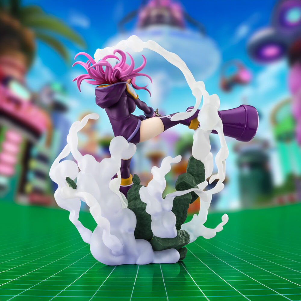 Jewelry bonney near death experience extra battle one piece figuarts zero. Tamashii incorpora a su colección figuarts zero la figura de jewelry bonney, basada en su aparición en el arco argumental egghead del anime "one piece". Con una altura de 16,5 cm, esta figura estática recrea su técnica experiencia cercana a la muerte, destacando el resquebrajamiento del suelo y los efectos de humo de su base. Fabricada en pvc y abs. Unidades limitadas.