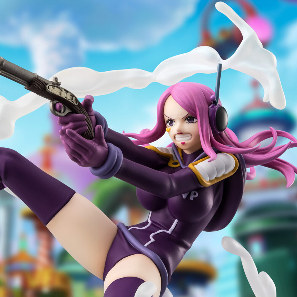 Jewelry bonney near death experience extra battle one piece figuarts zero. Tamashii incorpora a su colección figuarts zero la figura de jewelry bonney, basada en su aparición en el arco argumental egghead del anime "one piece". Con una altura de 16,5 cm, esta figura estática recrea su técnica experiencia cercana a la muerte, destacando el resquebrajamiento del suelo y los efectos de humo de su base. Fabricada en pvc y abs. Unidades limitadas.