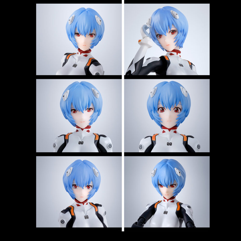 Rei ayanami evangelion sh figuarts. Tamashii añade a su colección s. H. Figuarts la figura de rei ayanami basada en su apariencia en "rebuild of evangelion", en conmemoración del 30º aniversario de la serie original. Esta figura de pvc de 13,5 cm de alto viste su característico traje de piloto de unidades evangelion. Cuenta con un amplio rango de movimiento gracias a las articulaciones que permiten torsión de cintura y poses de sentado con una completa naturalidad. Incluye 5x placas faciales intercambiables, 5x pares de manos, 1x pieza de repuesto para la mochila y 1x pedestal amarillo con forma de hexágono. Puedes exponerla junto a asuka shinikami langley figura 13,5 cm evangelion 30th anniversary s. H. Figuarts (se venden por separado). Unidades limitadas.
