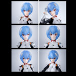 REI AYANAMI EVANGELION SH FIGUARTS. Tamashii añade a su colección S.H.Figuarts la figura de Rei Ayanami basada en su apariencia en "Rebuild of Evangelion", en conmemoración del 30º aniversario de la serie original. Esta figura de PVC de 13,5 cm de alto viste su característico traje de piloto de Unidades Evangelion. Cuenta con un amplio rango de movimiento gracias a las articulaciones que permiten torsión de cintura y poses de sentado con una completa naturalidad. Incluye 5x placas faciales intercambiables, 5x pares de manos, 1x pieza de repuesto para la mochila y 1x pedestal amarillo con forma de hexágono. Puedes exponerla junto a ASUKA SHINIKAMI LANGLEY FIGURA 13,5 CM EVANGELION 30TH ANNIVERSARY S.H. FIGUARTS (se venden por separado). UNIDADES LIMITADAS.
