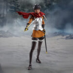 CASCA THE BAND OF THE HAWK BERSERK SH FIGUARTS. Tamashii añade a su colección S.H.Figuarts, la figura articulada de Casca, miembro de la Banda del Halcón en las películas de animación "Berserk: The Golden Age Arch" ("Berserk: La Edad de Oro" en España). El desarrollo de esta figura de 15 cm de altura ha sido supervisado por Studio Gaga y cuenta con unas proporciones realistas, con un rostro fielmente reproducido mediante impresión digital. La armadura se ha coloreado de tal forma que refleja su uso en batalla. Se ha utilizado tela para confeccionar tanto la falda como la capa, esta última con alambre interno que permite recrear poses dinámicas y naturales. Se incluye 1x casco articulado (junto a 1x pieza de flequillo) que se puede abrir y cerrar, 4x pares de manos, 1x placa facial adicional y 1x espada. UNIDADES LIMITADAS.