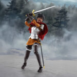 CASCA THE BAND OF THE HAWK BERSERK SH FIGUARTS. Tamashii añade a su colección S.H.Figuarts, la figura articulada de Casca, miembro de la Banda del Halcón en las películas de animación "Berserk: The Golden Age Arch" ("Berserk: La Edad de Oro" en España). El desarrollo de esta figura de 15 cm de altura ha sido supervisado por Studio Gaga y cuenta con unas proporciones realistas, con un rostro fielmente reproducido mediante impresión digital. La armadura se ha coloreado de tal forma que refleja su uso en batalla. Se ha utilizado tela para confeccionar tanto la falda como la capa, esta última con alambre interno que permite recrear poses dinámicas y naturales. Se incluye 1x casco articulado (junto a 1x pieza de flequillo) que se puede abrir y cerrar, 4x pares de manos, 1x placa facial adicional y 1x espada. UNIDADES LIMITADAS.