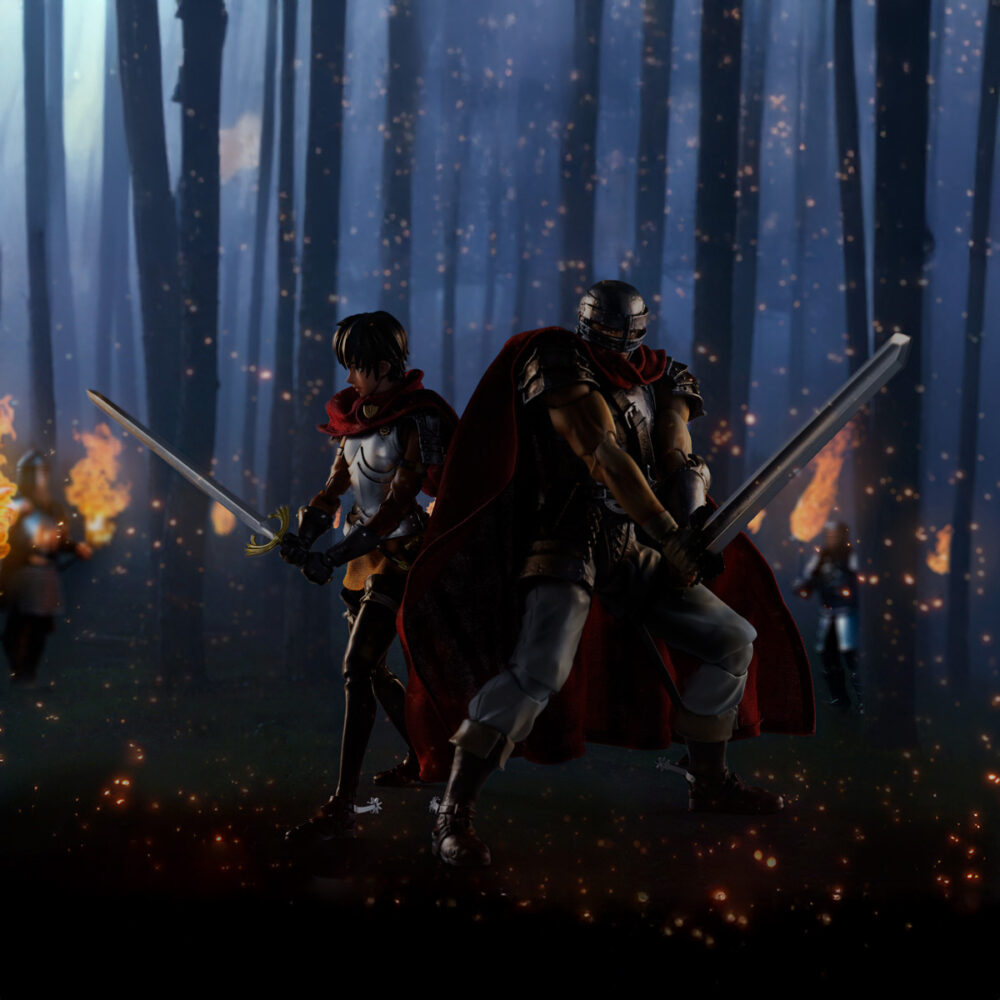 Casca the band of the hawk berserk sh figuarts. Tamashii añade a su colección s. H. Figuarts, la figura articulada de casca, miembro de la banda del halcón en las películas de animación "berserk: the golden age arch" ("berserk: la edad de oro" en españa). El desarrollo de esta figura de 15 cm de altura ha sido supervisado por studio gaga y cuenta con unas proporciones realistas, con un rostro fielmente reproducido mediante impresión digital. La armadura se ha coloreado de tal forma que refleja su uso en batalla. Se ha utilizado tela para confeccionar tanto la falda como la capa, esta última con alambre interno que permite recrear poses dinámicas y naturales. Se incluye 1x casco articulado (junto a 1x pieza de flequillo) que se puede abrir y cerrar, 4x pares de manos, 1x placa facial adicional y 1x espada. Unidades limitadas.
