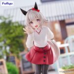 CERREN CHAN UMA MUSUME PRETTY DERBY TTRIO-TRY-IT. Furyu suma a su catálogo Trio-Try-iT la figura de Curren Chan, el ángel de los selfies de "Umamusume: Pretty Derby". Fabricada en ATBC-PVC y ABS, mide 19 cm de alto, saludando con una pose tierna y encantadora siendo fiel a la naturaleza de su personaje.
