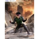 YU OMNIAE SPRIGGAN TENITOL. Furyu incorpora a su línea Tenitol la figura de Yu Ominae, protagonista del anime "Spriggan". Destaca por una pose dinámica y por su musculatura detallada que refleja con precisión las fibras y relieves del cuerpo. El traje A-M presenta arrugas realistas que refuerzan el efecto tridimensional y transmiten una fuerte presencia visual. La figura está pintada, fabricada en PVC y se presenta completamente montada. Mide aproximadamente 13,5 cm de alto e incluye base para su exposición.