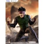 YU OMNIAE SPRIGGAN TENITOL. Furyu incorpora a su línea Tenitol la figura de Yu Ominae, protagonista del anime "Spriggan". Destaca por una pose dinámica y por su musculatura detallada que refleja con precisión las fibras y relieves del cuerpo. El traje A-M presenta arrugas realistas que refuerzan el efecto tridimensional y transmiten una fuerte presencia visual. La figura está pintada, fabricada en PVC y se presenta completamente montada. Mide aproximadamente 13,5 cm de alto e incluye base para su exposición.