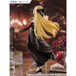 MARCILLE DONATO DRESS STYLE VERSION DELICIOUS IN DUNGEON TENITOL TALL. Furyu añade a su colección Tenitol Tall la figura de Marcille Donato con un vestido negro y detalles dorados, un diseño original exclusivo para la marca. Está basada en su aparición en el anime "Delicious in Dungeon" ("Tragones y Mazmorras" en España) y muestra a la elfo de una manera muy dinámica y lujosa gracias a los detalles del pelo y la ropa. La figura mide aproximadamente 28 cm y cuenta con una base circular transparente que le aporta estabilidad.