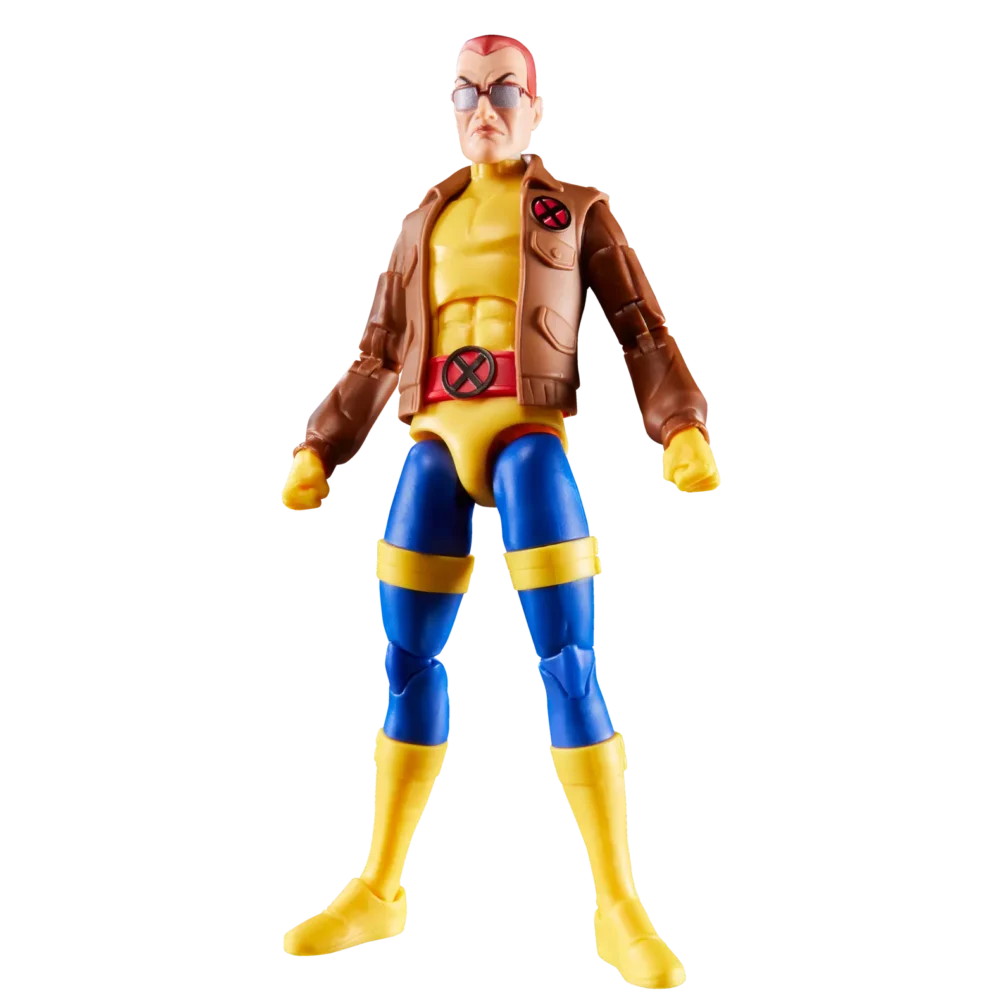 Morph x-men 97. Marvel legends series.  esta figura marvel coleccionable tiene una escala de 15 cm y está inspirada en la apariencia del personaje en la serie x-men '97 de marvel studios. Este set de figura de acción de marvel viene con 4 accesorios, incluyendo 2 cabezas alternativas y un set de manos alternativas. Las figuras de acción marvel de hasbro a escala de 15 cm son ideales para exhibirlas en las colecciones de los fans. Reimagina escenas inspiradas en la serie en tus estantes con los artículos de colección de marvel. Esta figura cuenta con diseño premium y cabeza, brazos y piernas completamente articulables escala de la figura: 15 cm copyright 2025 marvel. Hasbro y todos los términos relacionados son marcas registradas de hasbro.