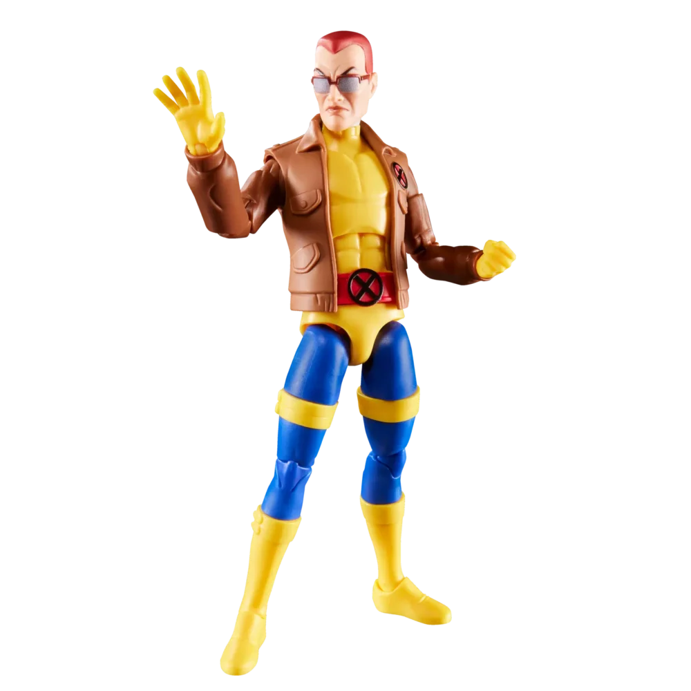 Morph x-men 97. Marvel legends series.  esta figura marvel coleccionable tiene una escala de 15 cm y está inspirada en la apariencia del personaje en la serie x-men '97 de marvel studios. Este set de figura de acción de marvel viene con 4 accesorios, incluyendo 2 cabezas alternativas y un set de manos alternativas. Las figuras de acción marvel de hasbro a escala de 15 cm son ideales para exhibirlas en las colecciones de los fans. Reimagina escenas inspiradas en la serie en tus estantes con los artículos de colección de marvel. Esta figura cuenta con diseño premium y cabeza, brazos y piernas completamente articulables escala de la figura: 15 cm copyright 2025 marvel. Hasbro y todos los términos relacionados son marcas registradas de hasbro.